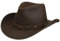 Stetson Calf Split Cowboy Lederhut - Westernhut - Vintage Style Hut - Cowboyhut für Herren braun L (58-59 cm)