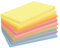 8 Pack Groß Haftnotizen, 76 x 127 mm Selbstklebend Klebezettel Bunt 7 Farben,480 Stück XL Notizzettel Farbige Groß für Whiteboard, Checkliste, Moderationskarten (60 Blatt pro Blöcken)