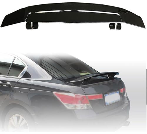 YYQWEE Heckspoiler für Mercedes Benz SLK Coupe R171 2006 2007 2008, Kofferraum Spoiler Lippe Dachspoiler Heckflügel, Auto Tuning Zubehör,Bright Black