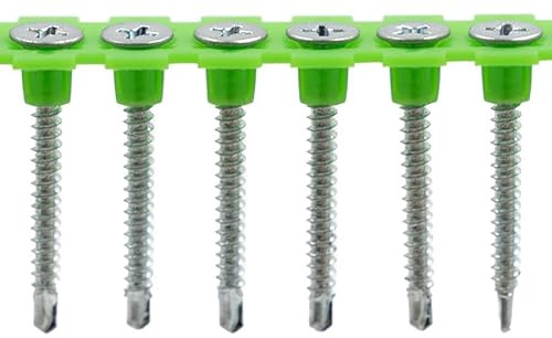 Rikä DWSR038 3.5 x 35mm Self-Drilling Bugle BZP Collated Drywall Screw 1000pk