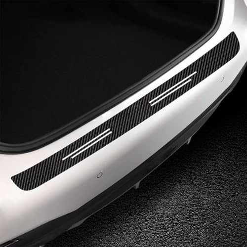 AIBINGBH Auto Ladekantenschutz Folie für Audi A3 Sportback 2025 Aufkleber, Auto Kohlefaser Kantenschutz Kratzfest Kofferraum,104 cm x 9 cm