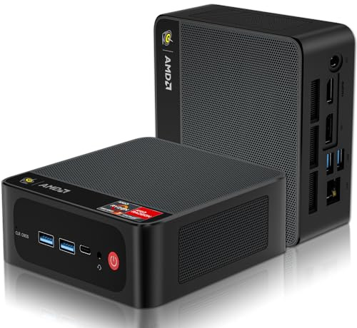 Beelink SER5 PRO Mini PC,AMD Ryzen 5 5500U (6C/12T,up to 4.0 GHz),Mini Computer with 16GB DDR4/480GB NVMe SSD,Support Triple Screen Display, WiFi6, BT5.4,Type-C, 2.5G LAN