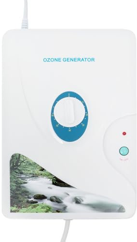 Generador de ozono Ozonador 600 mg/h,220 V Generador de ozono Purificador de aire,Esterilizador de agua Generador de ozono,para purificar impurezas en agua, purificar el aire y eliminar olores