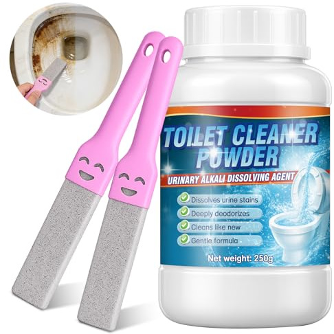 Mosconly Pumice Stone for Toilet Bowl Cleaning, Toilet Cleaner, Powerfully Cleans Hard Water Rings, Calcium Buildup and Stains, Suitable for Cleaning Toilets, Bathroom