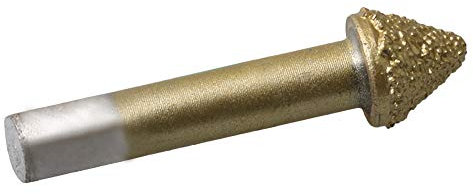 BQLZR 60° Kopf gelötete Diamantfräser CNC Fräser für Stein Granit Schnitzen Gravieren