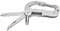 moses. 9809 Unisex – Erwachsene Expedition Natur Multifunktions-Karabiner mit Messer, Säge und LED-Licht | 4 in 1 Multitool | Für Camping und Outdoor, Metall, One Size