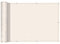 LOVE STORY Brise Vue pour Balcon 75x300cm, Imperméable Couverture de Confidentialité Écran(PES),Protection UV Opaque pour Balcon with Cable Ties,Pare-Soleil pour Jardin Extérieur,Crème
