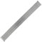 MARBURGER Uhrenarmband 18mm Edelstahl Silber Flex - 8040998020