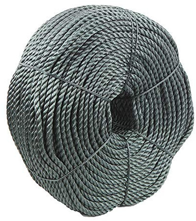 ZHWNGXOlian Corda Spessa Intrecciata in Nylon Multifunzionale, Corda da Legare per Camion da Esterno 6/8/10 / 12mm, Resistente E Antietà(Size:12mm * 10M)