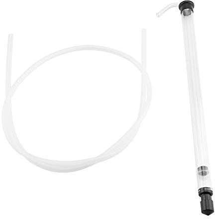 Tragbarer, Transparenter Kunststoff-Auto-Siphon-Racking-Stock mit Schlauch, Filter-Weinbrauer-Siphon-Booster für Bier-Wein-Eimer-Flasche 35cm