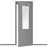 Hogar y Mas Espejo para Puerta CLÁSICO 110CM - Blanco