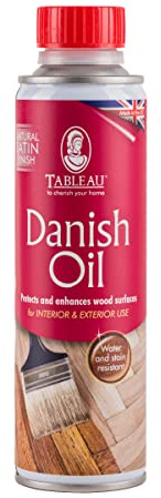 Tableau, Danish Oil Protects and Enhances Wood Surfaces, 250ml