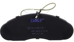 SKF Scheibenbremse Bremsbelag VKBP 80616 E - 4er Set - Position Vorderachse Höhe 78 mm Länge 171 mm Breite 131 mm Dicke 16,5 mm - OE Qualität