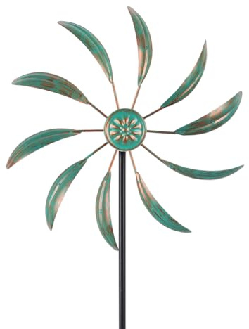 Stargarden Windspiele für den Außenbereich, Metall, Garten-Windräder, wasserdichte Windskulpturen, kleine Windmühlen für Hof und Gartendekoration