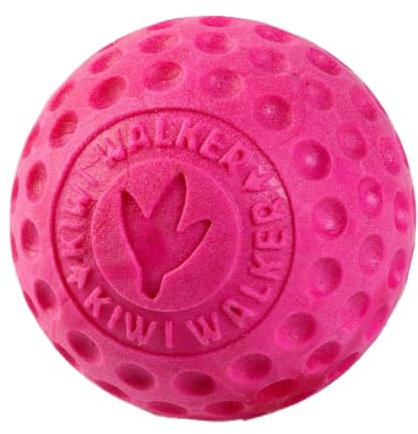 KIWI WALKER Dog Toy Made of TPR, for Dogs and Puppies (Rosa, MINI)