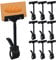 LTHERMELK 10 Stück Preisschilder Aufsteller Clip, Drehbare Schildhalter Preisschildhalter Warenzeichen Clip, Display Clip Halter, Preisschild Clip, Merchandise Schild Clip Halterung für Preisschilder