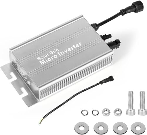 Y&H 700W Solar Micro Wechselrichter DC26-46V zu AC230V Auto Pure Sine Grid Tie Inverter,Geeignet für 24V/36V Batterien【CE/LVD】