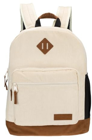 Wrangler Yellowstone Robuster Rucksack für Reisen, wasserabweisend, lässiger Tagesrucksack für Laptop, Notebook, Cream