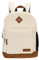 Wrangler Yellowstone Robuster Rucksack für Reisen, wasserabweisend, lässiger Tagesrucksack für Laptop, Notebook, Cream