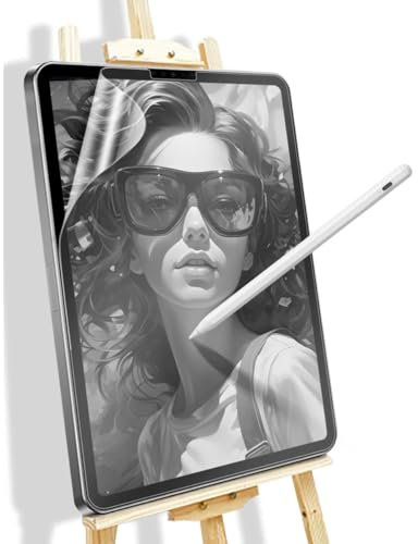 TMahhbid [2 Piezas] Paper-Feel Protector de Pantalla para iPad Air 11 Pulgadas 2025/2024, Feel Like Efecto Papel, Película de PET Mate para Dibujar [Antirreflejo]
