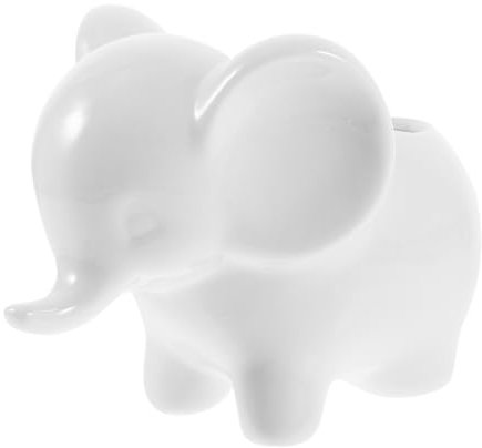 ORFOFE Keramik Elefant Pflanztopf Für Sukkulenten Kakteen Tischdekoration Innenbereich Home Office Blumentopf Pflanzen Topf