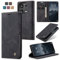 owlhold Handyhülle für Xiaomi Redmi Note 13 Pro 4G Hülle [Nicht für 5G] Premium Lederhülle Weiches Vintage-Nubukleder Faltbare Ständer Schutzhülle Kartenfach Klapphülle Redmi Note 13 Pro 4G -Schwarz