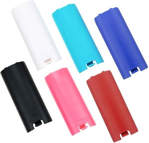 WEIAIFecy Coque arrière pour manette de jeu Wii - Noir