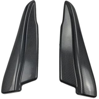 EUQIXMR Für Zubehör E90 E92 F20 G20 Heckspoiler Diffusor Splitter Kratzschutz(Kohlenstoff)