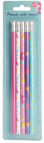 HB Mermaid Pencils Grey 5pcs