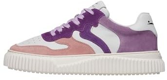 VOILE BLANCHE Sneakers in Pelle e Suede, Viola 40