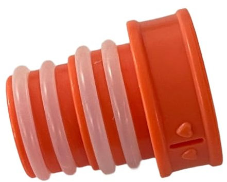 Sharplace Bidet Cap for Water Bottle Compatible for Water Bottle Cleaning Small Travel Bidet Cap for Rvs Camping Hiking Travel Outdside , Orange