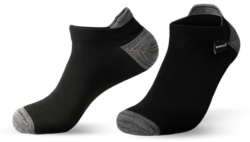 RANDY SUN Coolmax Ultradünne Wasserdichte Socken Herren, Wasserfeste socken Atmungsaktiv Kältebeständig, Sneaker Socken Herren Outdoor Wassersport Fahrrad Wandern Trail Rudern Skifahren Radfahren