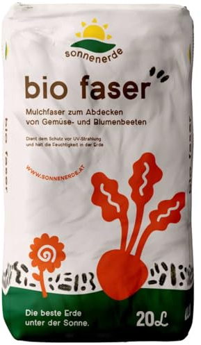 Sonnenerde Bio Faser Mulch 20 Liter