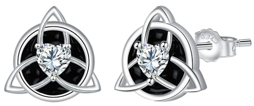 Yinsen Ohrringe Silber 925 für Damen, hypoallergen, Ohrstecker mit Geschenkbox, Schmuck Geschenk für Frauen