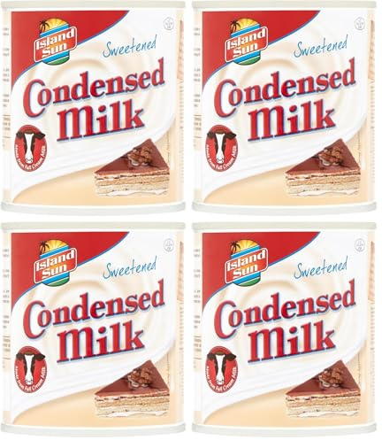 Island Sun Condensed Milk, 397G (Pack of 4)