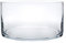 Royal Imports Vase en Verre décoratif pour la Maison ou Le Mariage – Forme cylindrique, 10,2 cm de Haut, Ouverture de 20,3 cm, Transparent