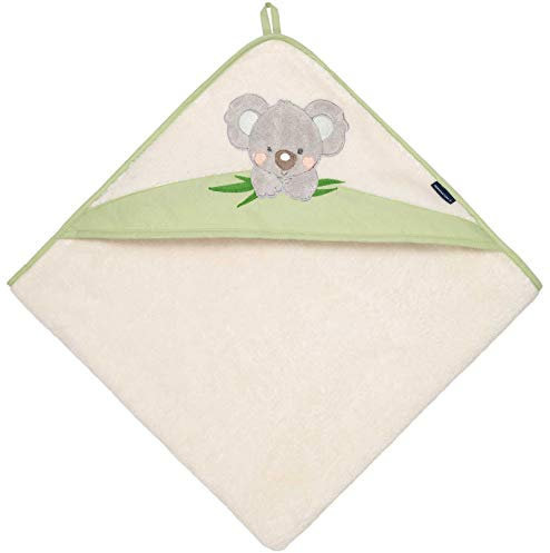 Morgenstern Kinder Kapuzenhandtuch 100x100 Koala grün