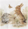 Oster-ServiettenBUNNY & CLYDE mit Oster-Hasen Motiven - 33x 33cm - 3 lagig - Oster-Fest/Oster-Deko/Ostern/Tisch-Deko/Osterhase/Tisch-Dekoration Ostern & Frühling (20 Servietten)