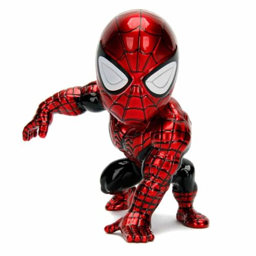 Jada Toys Marvel Superior Spider-Man 10 cm Die-Cast Figure, Metallic Red/Blue