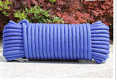 MoonyLI Corda Intrecciata in Nylon Corde di Fissaggio Corda Multiuso Nylon Spago Nylon Paracord 2mm / 3mm / 4mm / 6mm / 8mm / 10mm Corda in Nylon Intrecciato