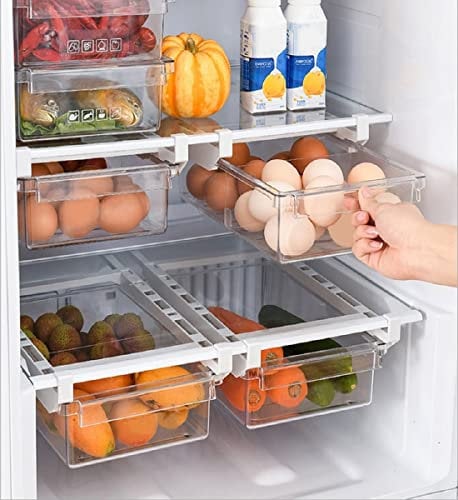 Kühlschrank Organizer Natur Pur Ordnungssystem zur Aufbewahrung Küche - Aufbewahrungsbox transparent Lebensmittel frischhalte Kunststoff Kitchen Gadgets, The Container Store, Fridge Regal, Box