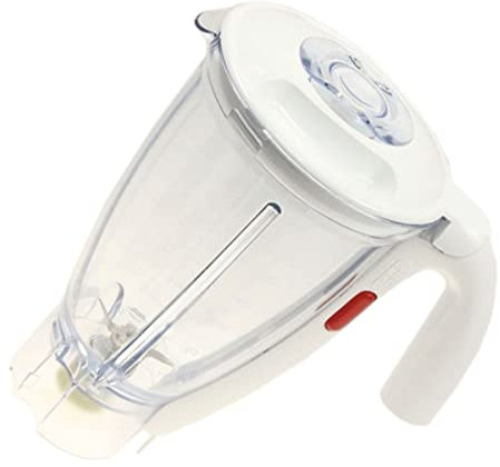 Moulinex 40406-13727 Complete Blender Bowl for Food Processor MS-5909860, SS-1530001007 White