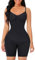 FeelinGirl Guaina contenitiva a Vita Alta Body Mutande Figura a Formant Shaper con Gamba Senza Cuciture Busto Shapewear Nero XL/XXL