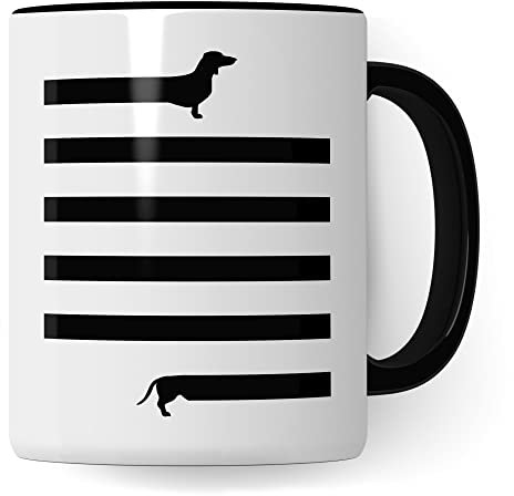 Taza de Perro Salchicha - Regalo Divertido para Dueños y Amantes de Perros | Diseño con Dibujo | Decoración e Idea de Regalo
