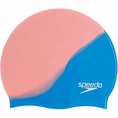 Speedo Silicone Cap Hypersonic Blue/Volcanic Orange