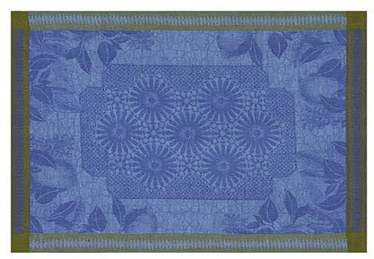 Le Jacquard Français 25192 Tischsets (2er Set) Jardin De Orient Majorelle 50X36 cm