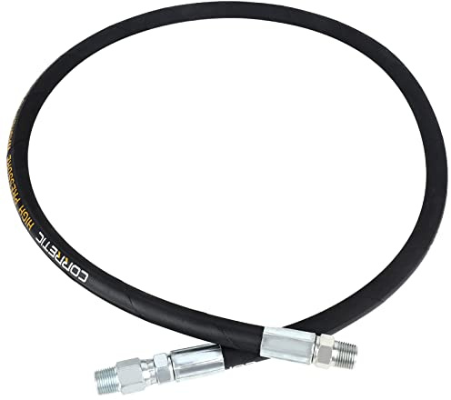 Corretic 4 FT x 3/8 Inch Pressure Washer Hose, Reel Connector for 4000 PSI Power Washer