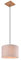 lightling Emil Pendelleuchte, Hängeleuchte, Stoffschirm beige, Baldachin aus Holz Pinie, exkl. E27 max. 60 Watt Leuchtmittel, stufenlos höhenverstellbar bis 150 cm