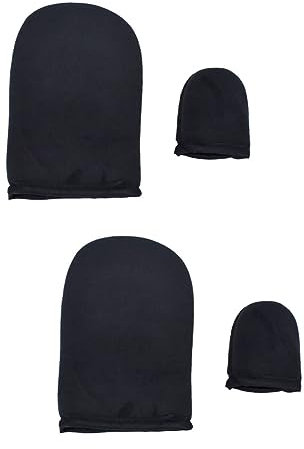 FOMIYES Lot de 2 Autobronzants de Maquillage pour Floqués Applicateurs de de Bronzage sans Soleil Portables 2 Pièces