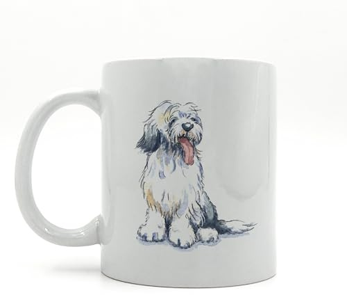 Image Industry Keramiktasse Old English Sheepdog – Hundeliebhaber – Hundegeschenk – Geschirr – Geschenk für Freunde – Küchengeschirr